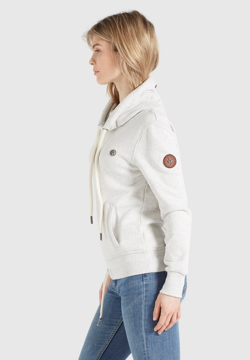 Angebote ❤️ Khujo TEMPA - Kapuzenpullover - Hellgrau Meliert, Damen ❤️ 4 Angebote ❤️ Khujo TEMPA - Kapuzenpullover - Hellgrau Meliert, Damen ❤️ – Bild 4