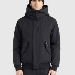 Coupon ✔️ Khujo MARSANS - Winterjacke - Schwarz, Herren 🔔