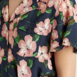 Beste Bewertungen von ✨ Khujo ELIZAVETA - Blusenkleid - Xb8 Rose Hawaiian Floral Aop, Damen ✨ -Khujo Verkaufsladen a094845e2aec45e89ee4db4e2520b9b6