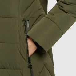 Brandneu ⌛ Khujo SILKE - Wintermantel - Dunkeloliv, Damen 😉 -Khujo Verkaufsladen a13d8c6a302b4b06a7ada97d5f523a0c