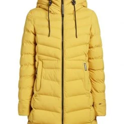 Budget ✔️ Khujo TUHANI MATT - Wintermantel - Gelb, Damen 🥰 -Khujo Verkaufsladen a24b645645e346e88cd90a7f6b6422d4