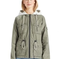 Am billigsten 🌟 Khujo FAMKE - Übergangsjacke - Hellkhaki, Damen 🔥 -Khujo Verkaufsladen a34d4f72b6e549b78a48a23c7234ac59