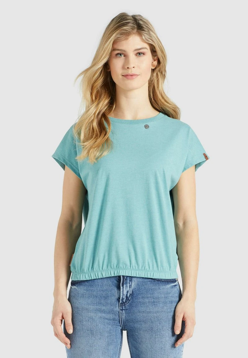 Bester Verkauf 🧨 Khujo MARIKA - T-Shirt Print - Aqua Meliert, Damen ❤️ 1 Bester Verkauf 🧨 Khujo MARIKA - T-Shirt Print - Aqua Meliert, Damen ❤️