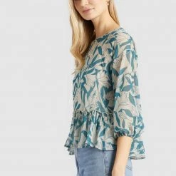 Bestes Angebot 🎉 Khujo KLEMENTINA - Bluse - Light Blue, Damen ✨ -Khujo Verkaufsladen a50cd221acec46edbb0ce1db21b247dc