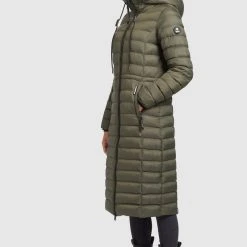 Budget ✔️ Khujo MIMI SHINE - Wintermantel - Dunkeloliv, Damen 🥰 -Khujo Verkaufsladen a583349d74924397b256ecc512efd835