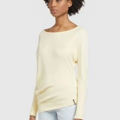 Aktion 🛒 Khujo SHEA - Strickpullover - Hellgelb, Damen 😉 -Khujo Verkaufsladen a58f4a9e1c0446f3b41c6551a58d2ad9