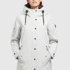 Blitzangebot 🥰 Khujo JELLE - Parka - Hellgrau, Damen ⌛