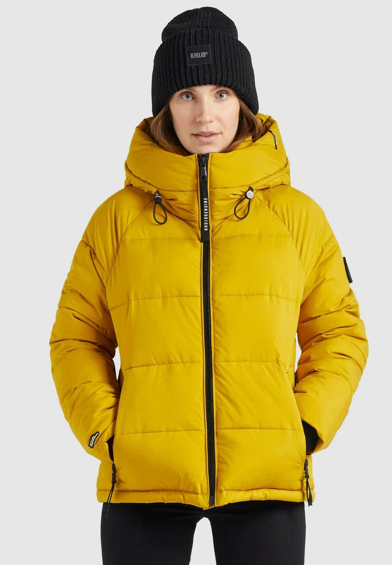 Billig 🌟 Khujo ISIDORA - Winterjacke - Gelb, Damen 💯 1 Billig 🌟 Khujo ISIDORA - Winterjacke - Gelb, Damen 💯