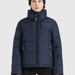 Angebote 🤩 Khujo TUBA - Winterjacke - Dunkelblau, Damen ⭐