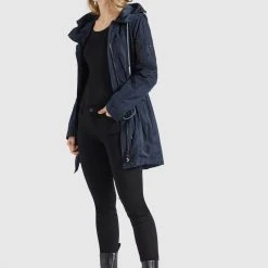 Coupon ⌛ Khujo CATHARINA - Parka - Dunkelblau, Damen 👏 -Khujo Verkaufsladen a89664e29cf7485997935c6efb6f2c7f