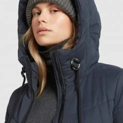 Bester Verkauf ❤️ Khujo ARIBAY PEACHED - Wintermantel - Dunkelblau, Damen 🔔 -Khujo Verkaufsladen a89b6120fc234655923ae6c414dd1e0b