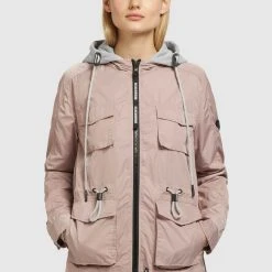 Bestpreis 😀 Khujo FLAMES - Leichte Jacke - Blassrosa, Damen ⭐