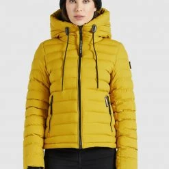 Bestes Angebot ⌛ Khujo LOVINA MATT - Übergangsjacke - Gelb, Damen ❤️