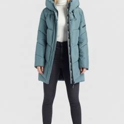 Coupon ✨ Khujo JORDIS - Wintermantel - Blaugrau, Damen ❤️ -Khujo Verkaufsladen acbefdc3d04a43b3901bf2d446277d08