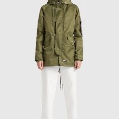 Neu ❤️ Khujo TIANA - Leichte Jacke - Olive, Damen ✔️