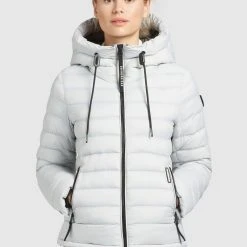 Top 10 😍 Khujo LOVINA2 SHINE - Leichte Jacke - Hellgrau, Damen 🔔