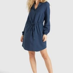 Bester Verkauf ✔️ Khujo SORELTA - Freizeitkleid - Dunkelblau, Damen ⌛ -Khujo Verkaufsladen adde3d06498b4ab49531196db8030904