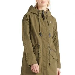 Billig ❤️ Khujo NEPHELE - Parka - Khaki, Damen ✨
