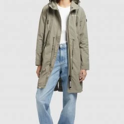 Budget ✨ Khujo ADDA - Parka - Graugrün, Damen 👏 12 Budget ✨ Khujo ADDA - Parka - Graugrün, Damen 👏 -Khujo Verkaufsladen b03816d7eae14bd9a80e884e34c76c21