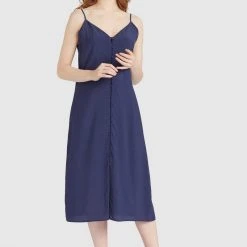 Bestpreis 😀 Khujo VALERIYA - Freizeitkleid - Dark Blue, Damen 😍 -Khujo Verkaufsladen b0989100b41a4abba789f68d16d6b207