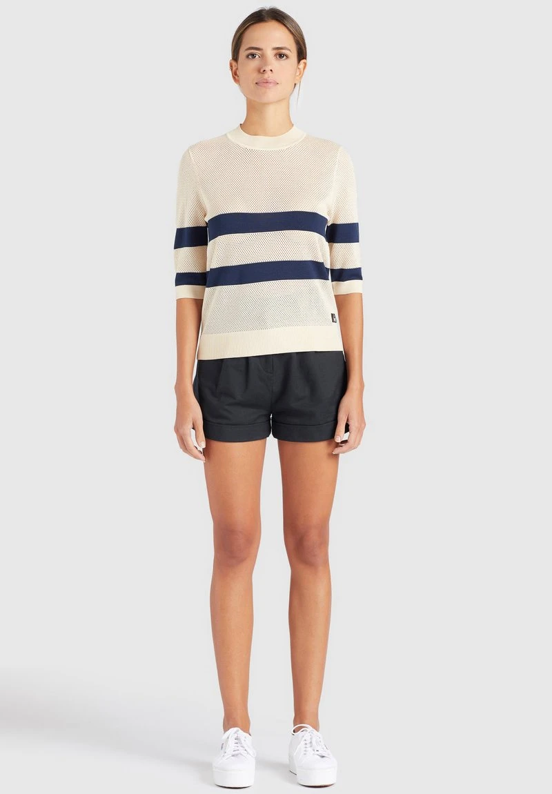 Großhandel 🌟 Khujo CHUMANE - T-Shirt Print - Sand/dark Blue, Damen 👏 1 Großhandel 🌟 Khujo CHUMANE - T-Shirt Print - Sand/dark Blue, Damen 👏