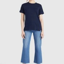 Rabatt 🔔 Khujo ALLMUT - T-Shirt Basic - Dark Blue, Damen 🎉 -Khujo Verkaufsladen b0ec31677d9f42ad8803ccc0c9a26268