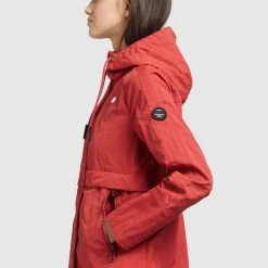Billig 🥰 Khujo ZAHIRA3 - Leichte Jacke - Rot, Damen ⌛ -Khujo Verkaufsladen b17d5ac87e784b03978e856a78fe3b14