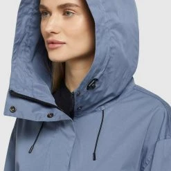 Auslauf 🧨 Khujo FRIPS - Übergangsjacke - Blau, Damen ❤️ -Khujo Verkaufsladen b1998ea92c374e4083470aa6527918dd