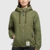 Budget 🎁 Khujo ROLAVA - Leichte Jacke - Oliv, Damen ✔️