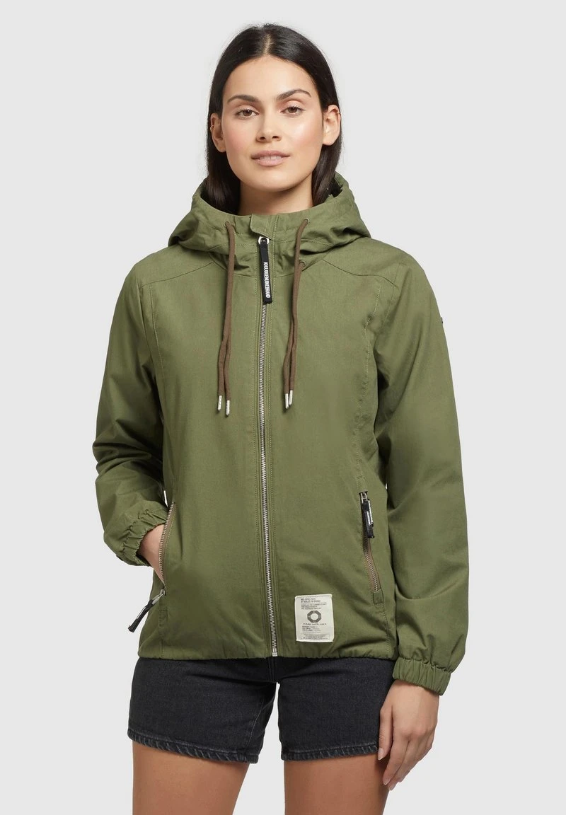 Budget 🎁 Khujo ROLAVA - Leichte Jacke - Oliv, Damen ✔️ 1 Budget 🎁 Khujo ROLAVA - Leichte Jacke - Oliv, Damen ✔️