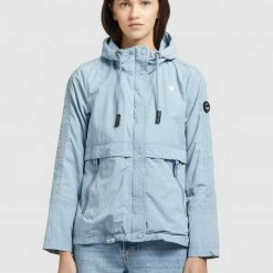 Bestpreis 🔥 Khujo ZAHIRA3 - Leichte Jacke - Hellblau, Damen ✨