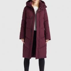 Bestes Angebot 🎁 Khujo TORINO - Wintermantel - Weinrot, Damen ⌛