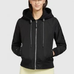 Aktion 👏 Khujo PERSEE - Leichte Jacke - Schwarz, Damen ✨