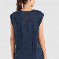 Bester Verkauf 🌟 Khujo MALVINA - Bluse - Dark Blue, Damen ✨ -Khujo Verkaufsladen b57b0cdc83e04948b4e62e5b01e688bf