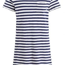 Budget 😉 Khujo VAISHALI - Jerseykleid - Blau Gestreift, Damen 🌟 -Khujo Verkaufsladen b5f008cc48b540a1ba2567318269749a