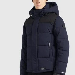 Schlussverkauf 🎁 Khujo HELSINKI - Winterjacke - Dunkelblau, Herren 🎉 -Khujo Verkaufsladen b69efcae772649ecb3612a381a4e94ea