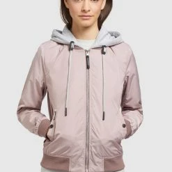 Aktion 👏 Khujo PERSEE - Leichte Jacke - Blassrosa, Damen 🎁