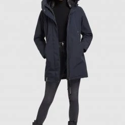 Am billigsten 🛒 Khujo VIONA2 - Wintermantel - Dunkelblau, Damen 🔥 -Khujo Verkaufsladen b77051a0252b45e5a6049a89801aa163