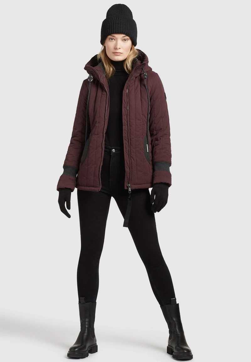 Angebote 🛒 Khujo TWEETY PRIME5 PEACHED - Übergangsjacke - Weinrot, Damen ⌛ 4 Angebote 🛒 Khujo TWEETY PRIME5 PEACHED - Übergangsjacke - Weinrot, Damen ⌛ – Bild 4