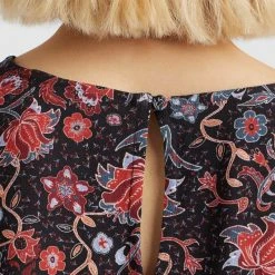 Neu ⭐ Khujo LERATO - Bluse - Dunkelblau Gemustert, Damen 🛒 -Khujo Verkaufsladen b98445b6e6474b1f9dd3c94b1582060d