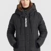 Neu 🔔 Khujo SYBILLE LIGHT - Winterjacke - Dunkelgrau, Damen ⭐