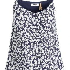 Besorgen 🎁 Khujo ELLEN - Bluse - Dunkelblau Weiß Geblümt, Damen 💯 -Khujo Verkaufsladen ba8c9473f0464971a30a6d1a67928fb9