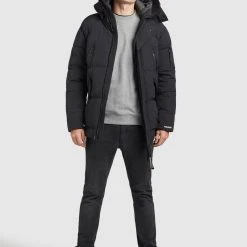Budget 🧨 Khujo GORD - Wintermantel - Schwarz, Herren 😍 -Khujo Verkaufsladen baa5b897b9904eb8815579b2c57a684f