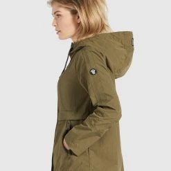 Budget 🤩 Khujo ZAHIRA2 - Übergangsjacke - Khaki, Damen ⭐ -Khujo Verkaufsladen bb10573c27514977bcc9e33d9916eadf