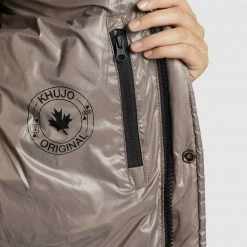 Blitzangebot ⌛ Khujo GERDA SHINY - Wintermantel - Taupe Glänzend, Damen 🥰 -Khujo Verkaufsladen bc4f91dc82204d6abf13b365387f05fa