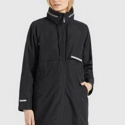 Auslauf ⭐ Khujo AYANDA - Kurzmantel - Schwarz, Damen ❤️