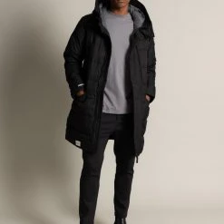 Budget ⌛ Khujo TAWAI - Wintermantel - Schwarz, Herren ❤️