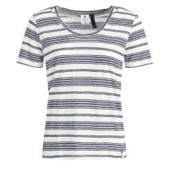 Budget 👏 Khujo PERGOLA - T-Shirt Basic - Naturweiß-dunkelblau Gestreift, Damen ⭐ -Khujo Verkaufsladen be19fe2c221d403a8a9f9a42fca317cb