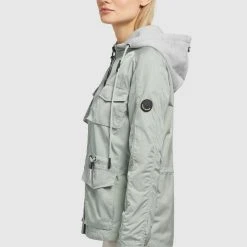 Auslauf 🎉 Khujo FLAMES - Leichte Jacke - Blassgrün, Damen 🤩 12 Auslauf 🎉 Khujo FLAMES - Leichte Jacke - Blassgrün, Damen 🤩 -Khujo Verkaufsladen be53c232e33e41baa5ec75607bfe74b0