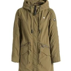 Billig ❤️ Khujo NEPHELE - Parka - Khaki, Damen ✨ -Khujo Verkaufsladen be86e8e6e2a34426bc8294106fbe8d1d